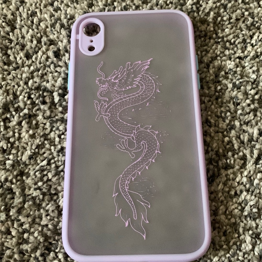 Purple iPhone XR case